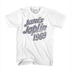 Janis Joplin White '1969' Tee